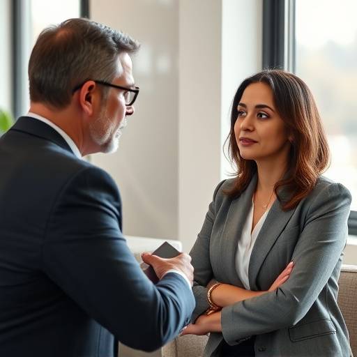 Manager die een effectief interview afneemt na training van InterviewMeester